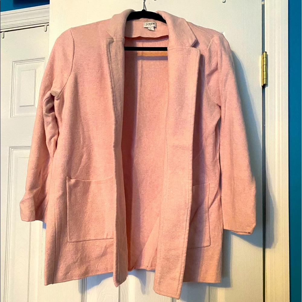J Crew Open front blazer style sweater